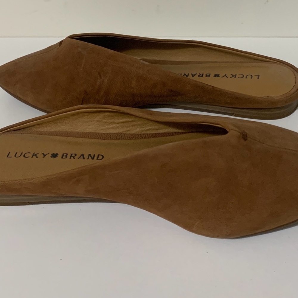 Lucky Brand Women's Tan Mules